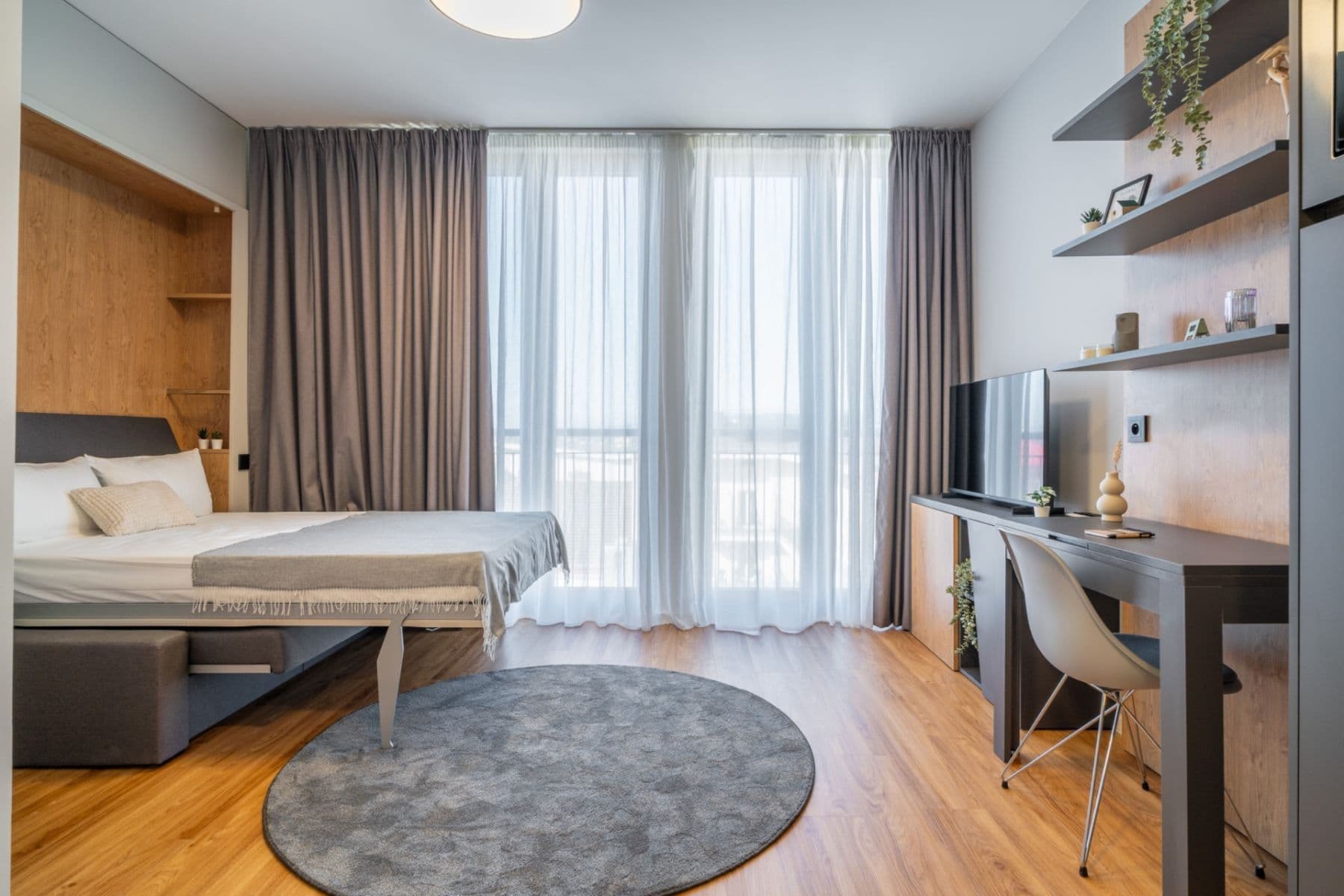 1 bedroom with open-plan kitchen flat to rent, 28 m², Legerova, Prague, Prague 1 bedroom with open-plan kitchen flat to rent, 28 m², Legerova, Prague, Prague