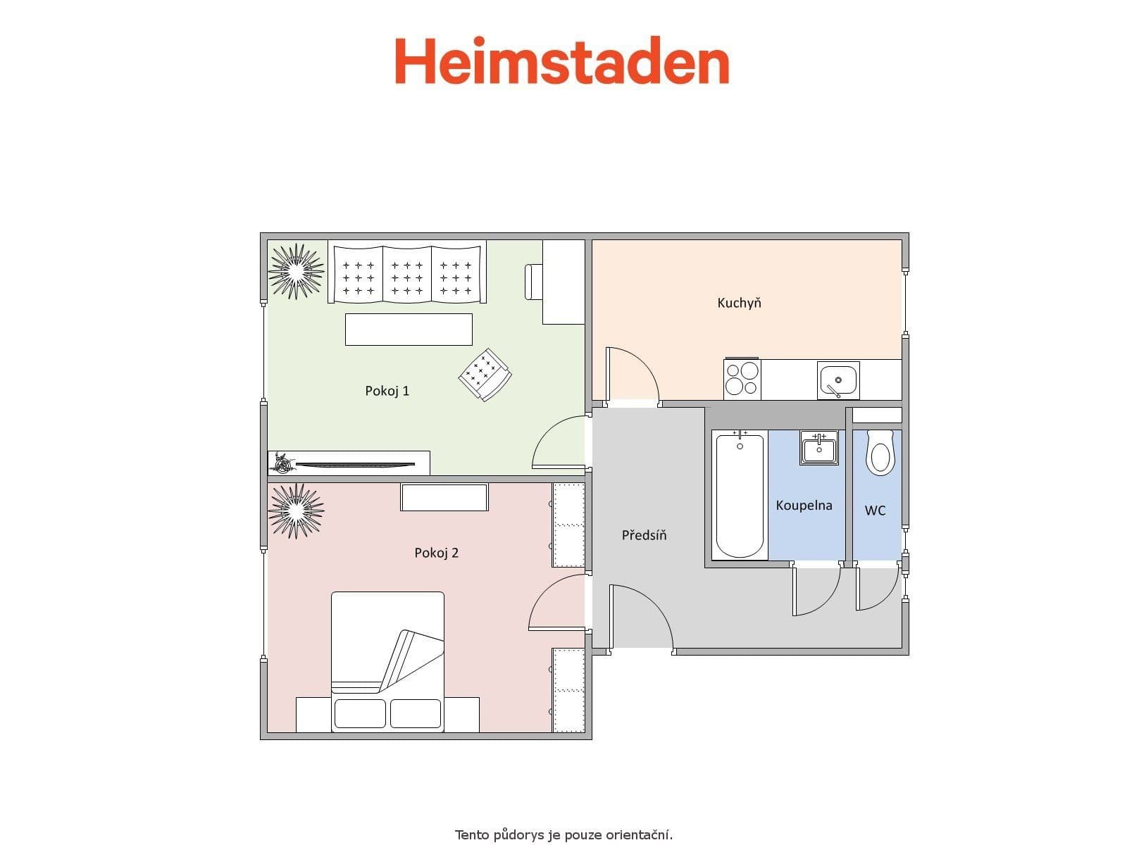 2 bedroom flat to rent, 55 m², tř. Osvobození, Karviná, Moravskoslezský Region 2 bedroom flat to rent, 55 m², tř. Osvobození, Karviná, Moravskoslezský Region