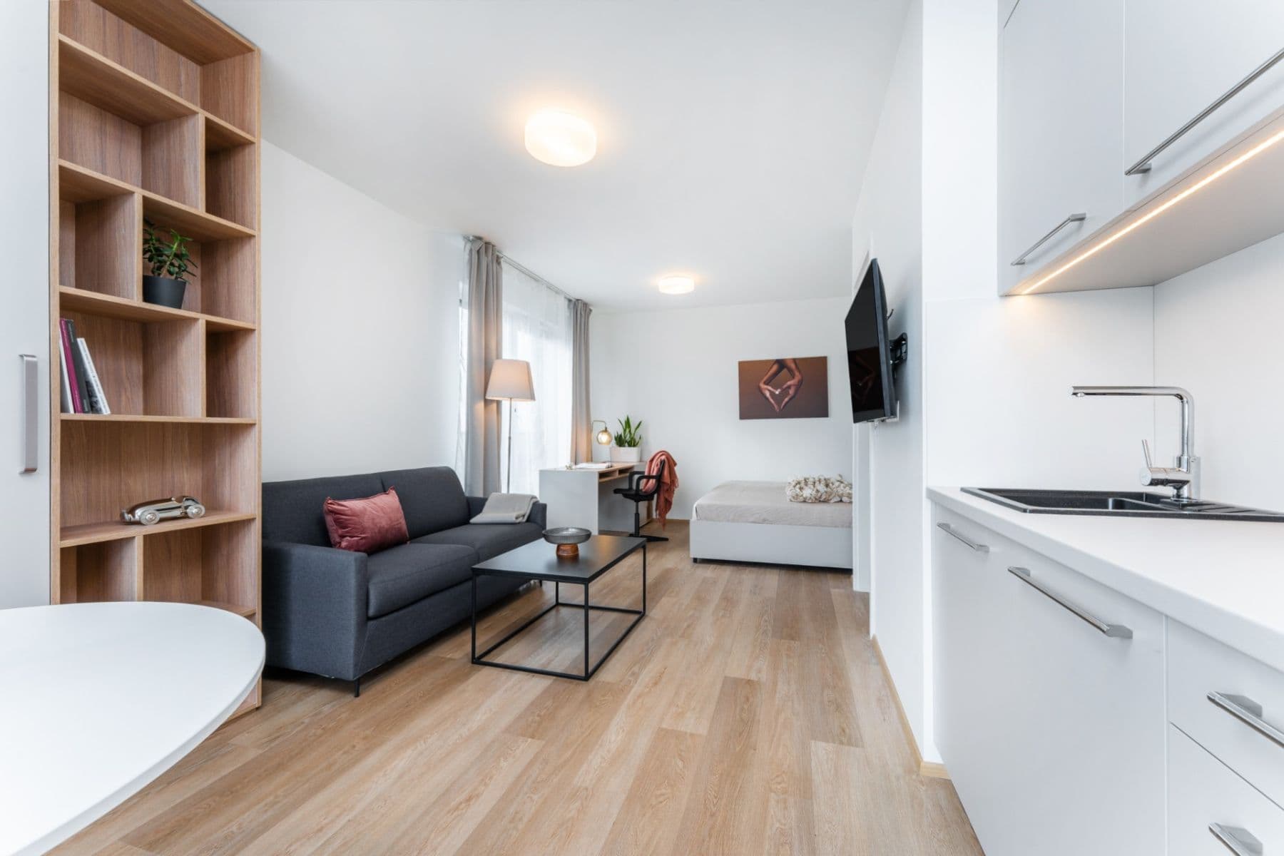 Studio flat to rent, 40 m², Františka Kováříka, Plzeň, Plzeňský Region Studio flat to rent, 40 m², Františka Kováříka, Plzeň, Plzeňský Region