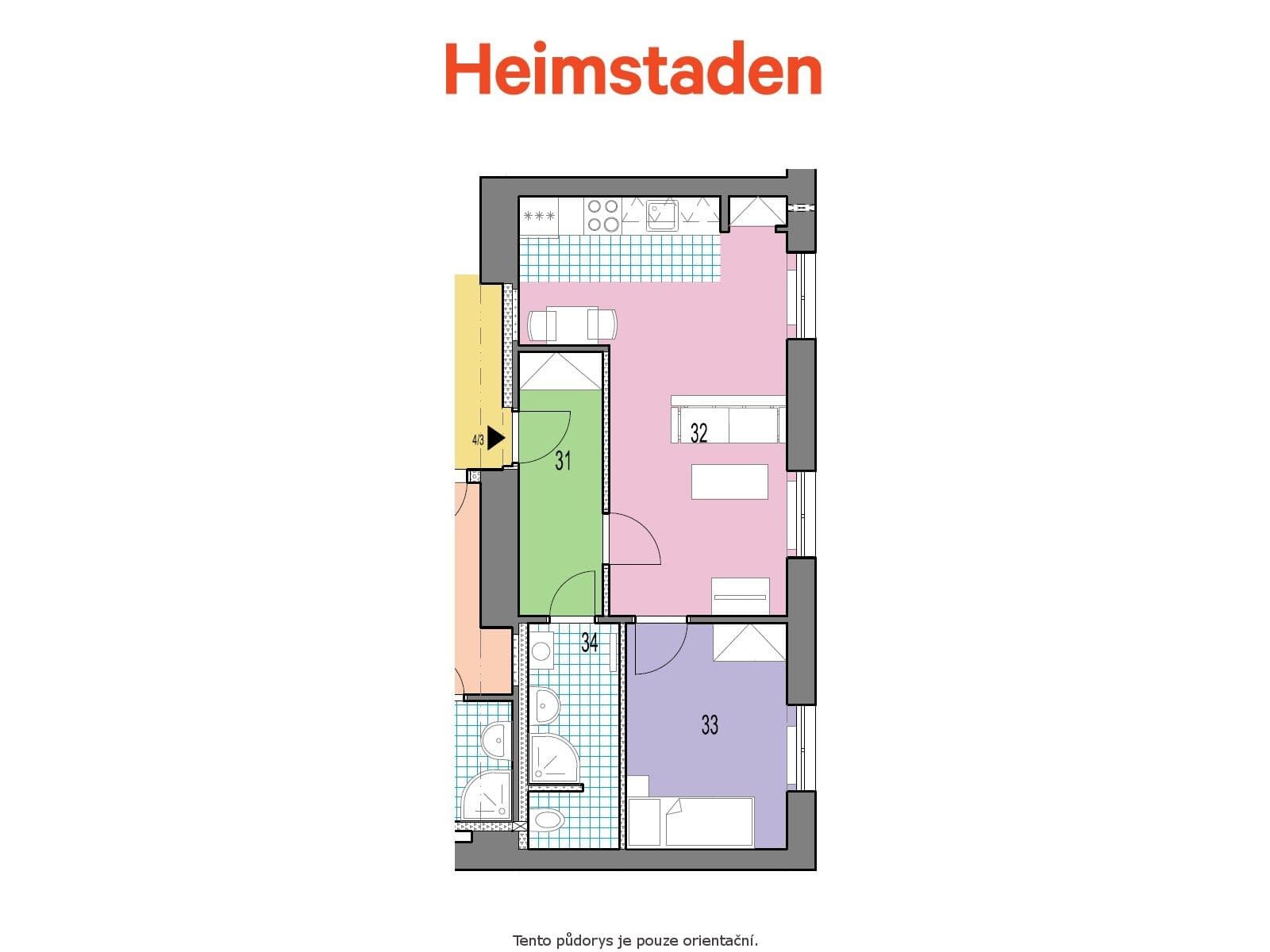 1 bedroom with open-plan kitchen flat to rent, 40 m², U Bažantnice, Karviná, Moravskoslezský Region 1 bedroom with open-plan kitchen flat to rent, 40 m², U Bažantnice, Karviná, Moravskoslezský Region