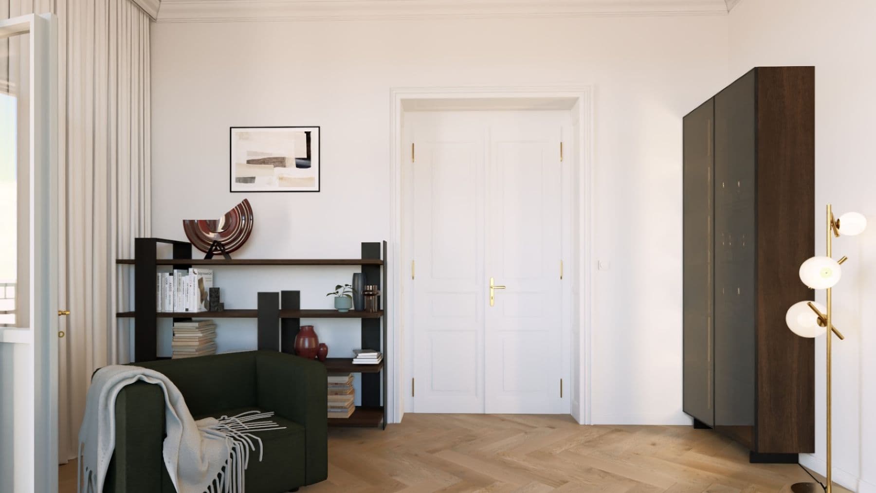 3 bedroom flat for sale, 120 m², Polská, Prague, Prague 3 bedroom flat for sale, 120 m², Polská, Prague, Prague