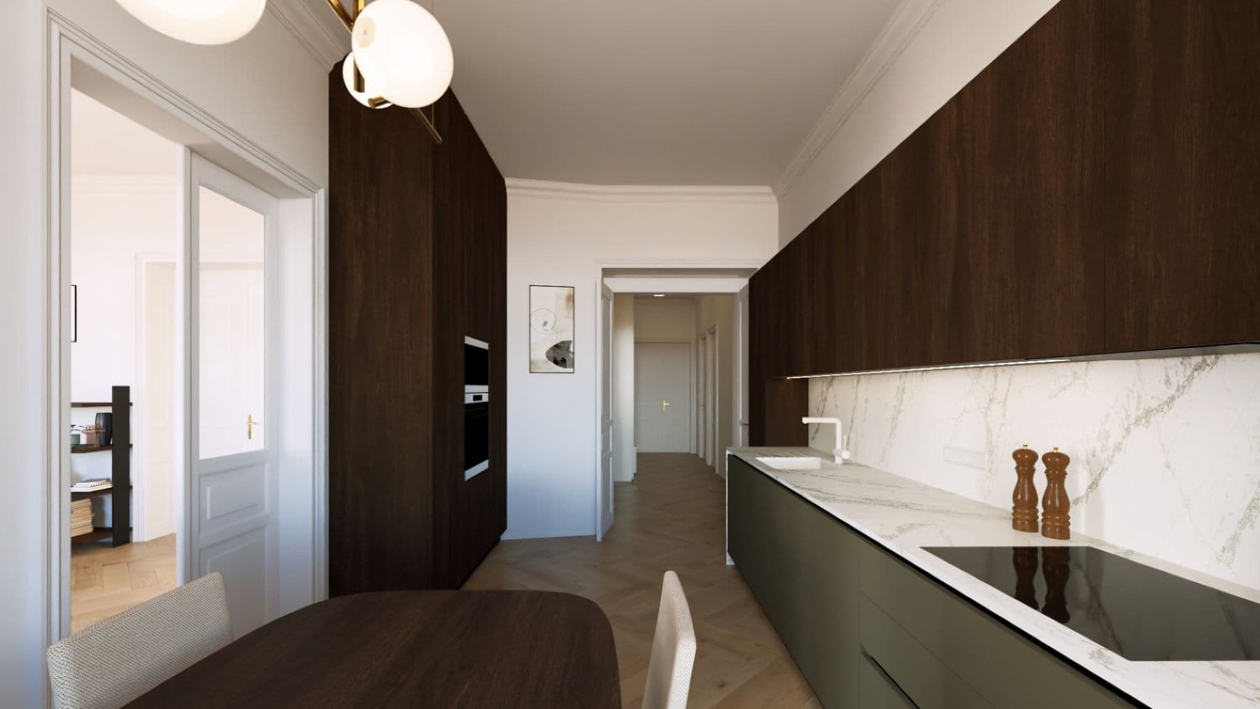 3 bedroom flat for sale, 120 m², Polská, Prague, Prague 3 bedroom flat for sale, 120 m², Polská, Prague, Prague