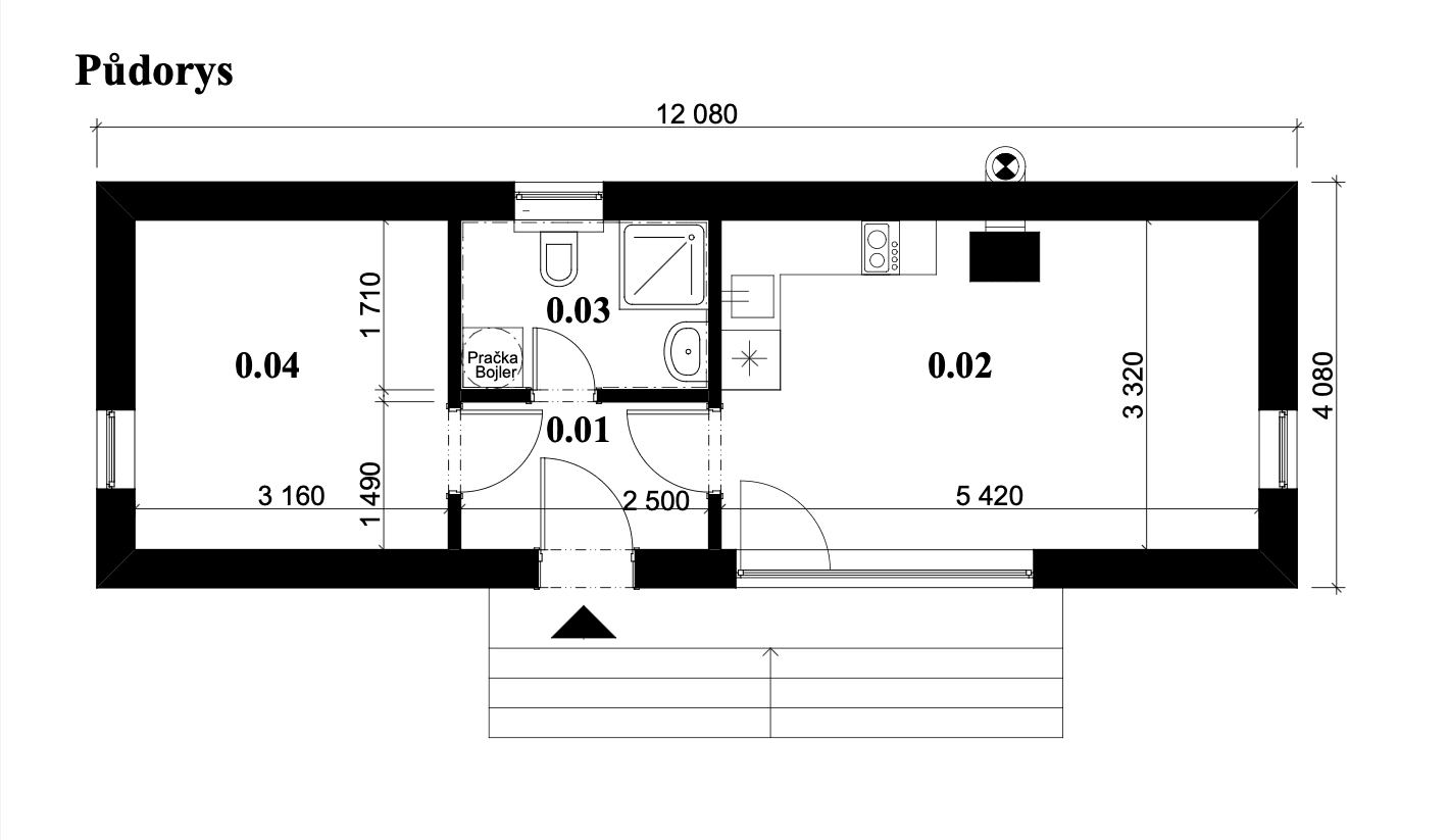 house to rent, 50 m², Slámová, Kamenice, Středočeský Region house to rent, 50 m², Slámová, Kamenice, Středočeský Region