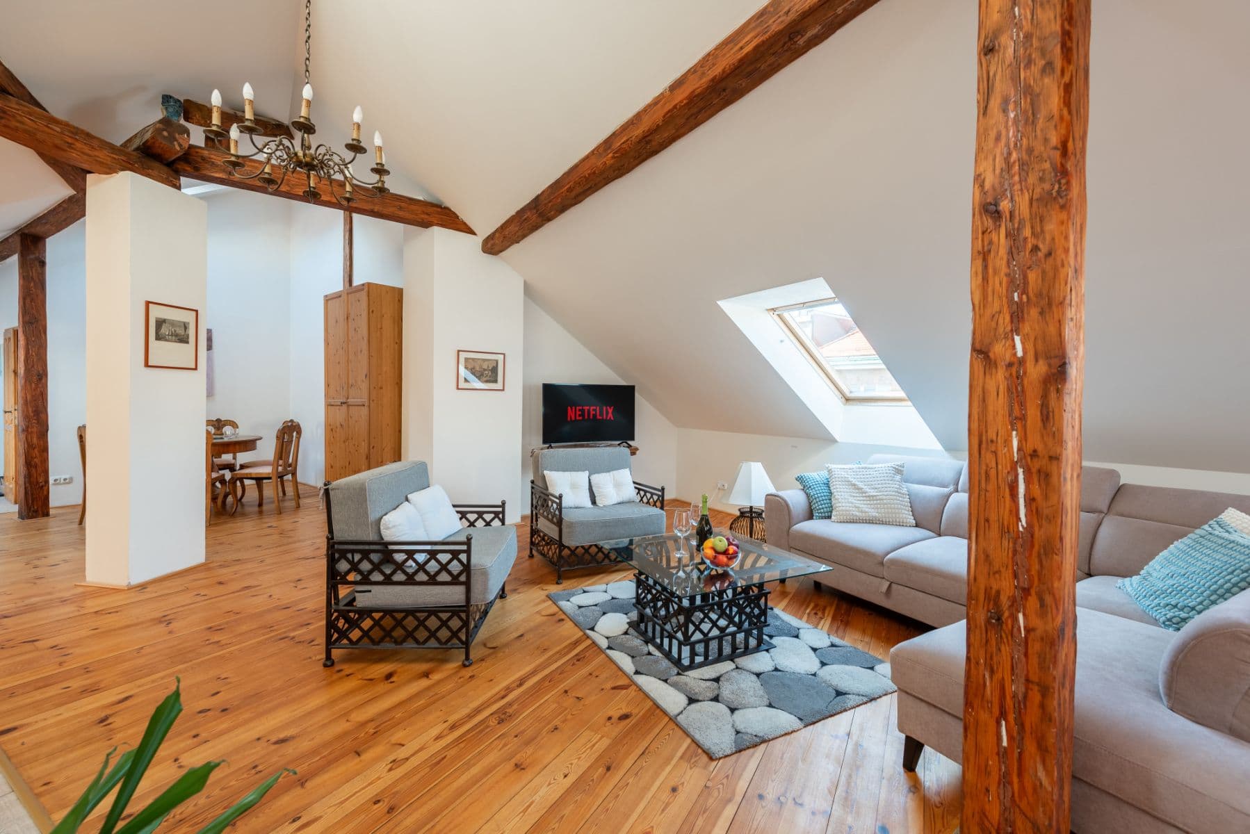 flat to rent, 80 m², Pštrossova, Prague, Prague flat to rent, 80 m², Pštrossova, Prague, Prague