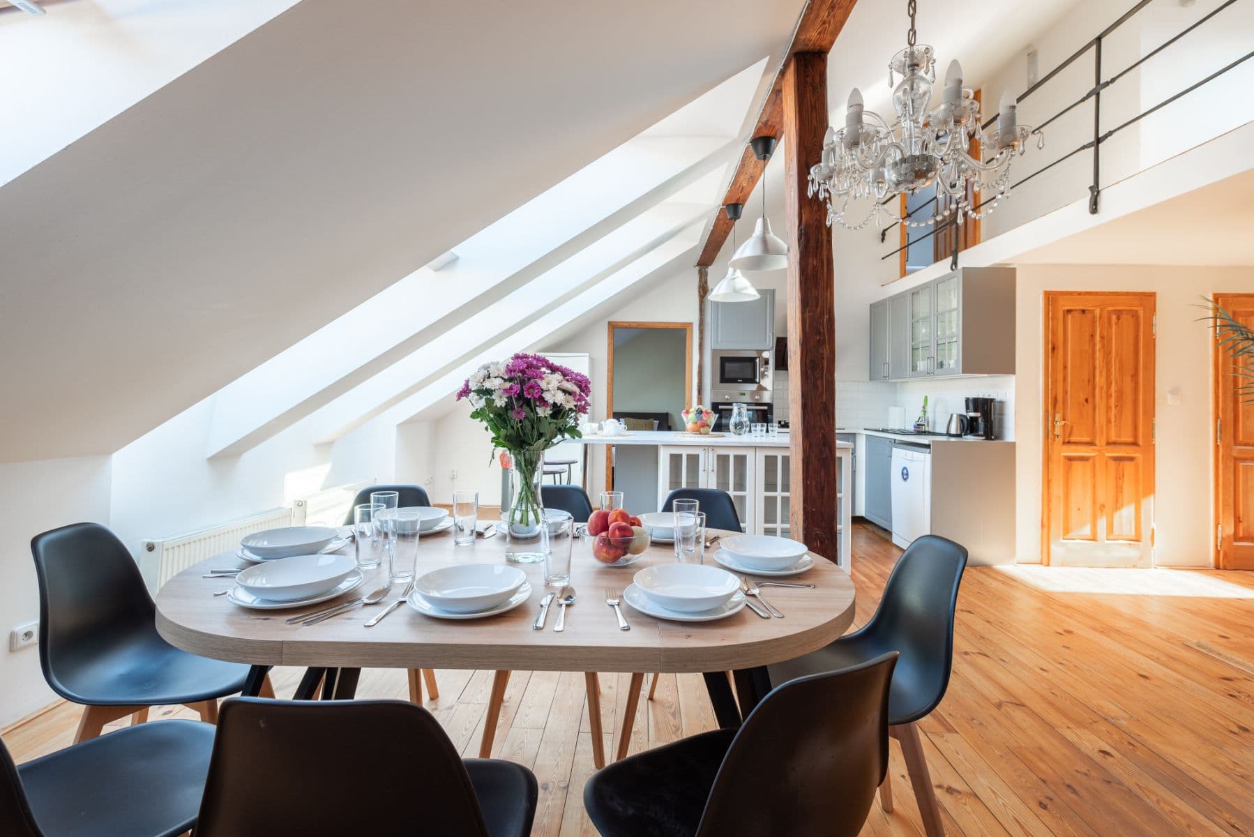 flat to rent, 80 m², Pštrossova, Prague, Prague flat to rent, 80 m², Pštrossova, Prague, Prague