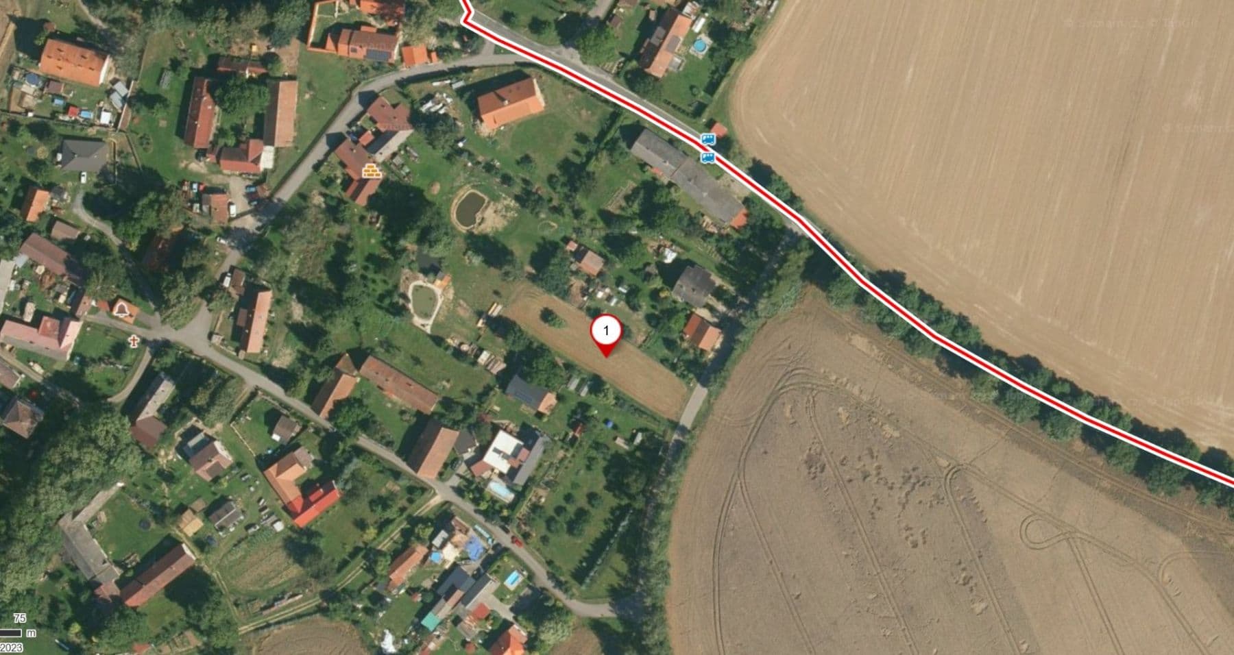 plot for sale, 1,535 m², Herálec, Vysočina Region plot for sale, 1,535 m², Herálec, Vysočina Region