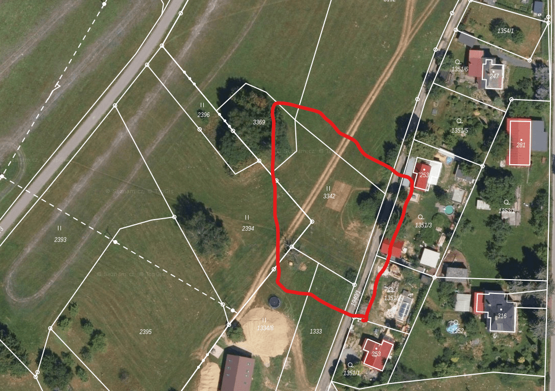 plot for sale, 1,293 m², Vlastiboř, Liberecký Region plot for sale, 1,293 m², Vlastiboř, Liberecký Region
