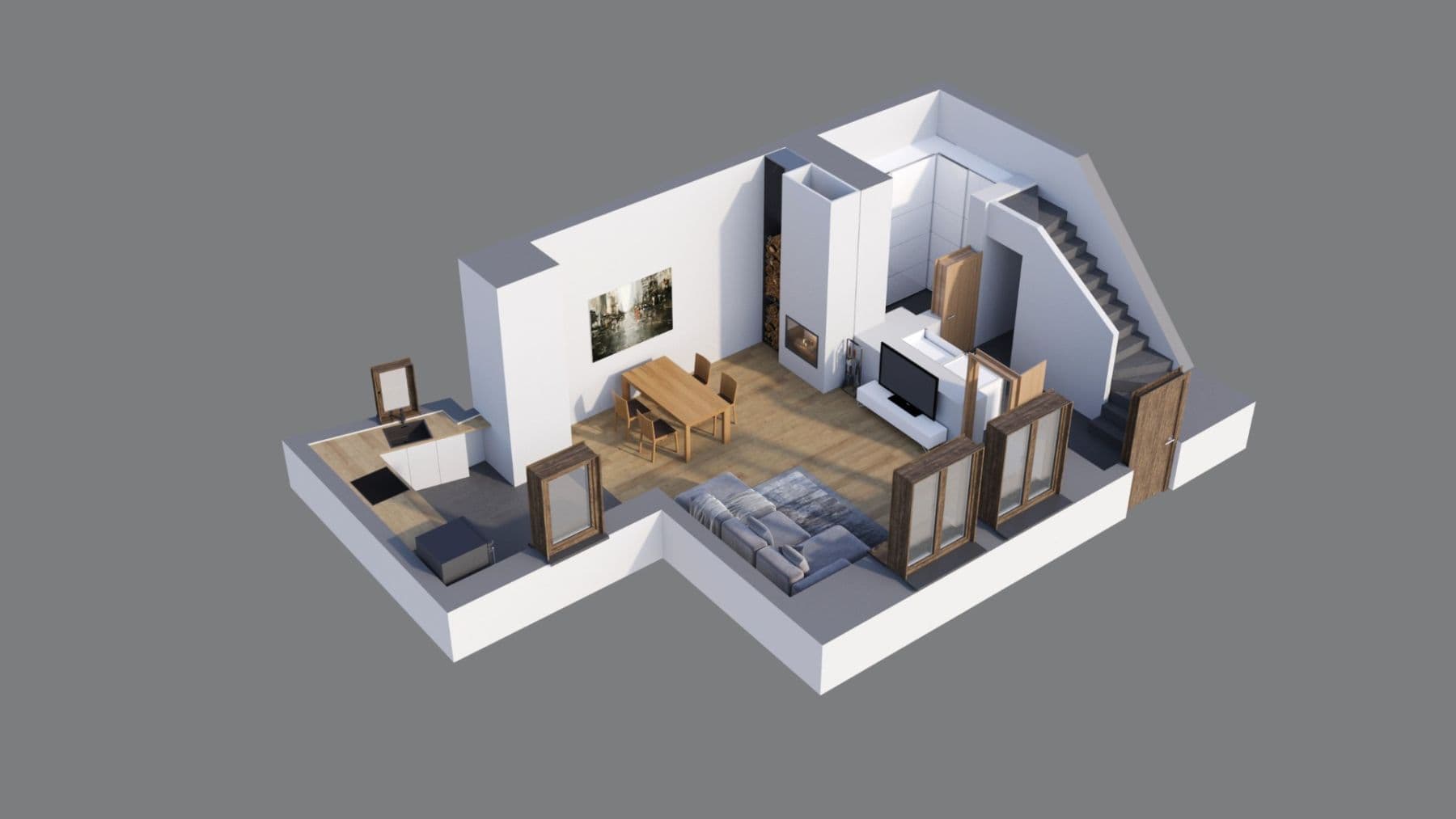 house for sale, 79 m², Krhanice, Středočeský Region house for sale, 79 m², Krhanice, Středočeský Region