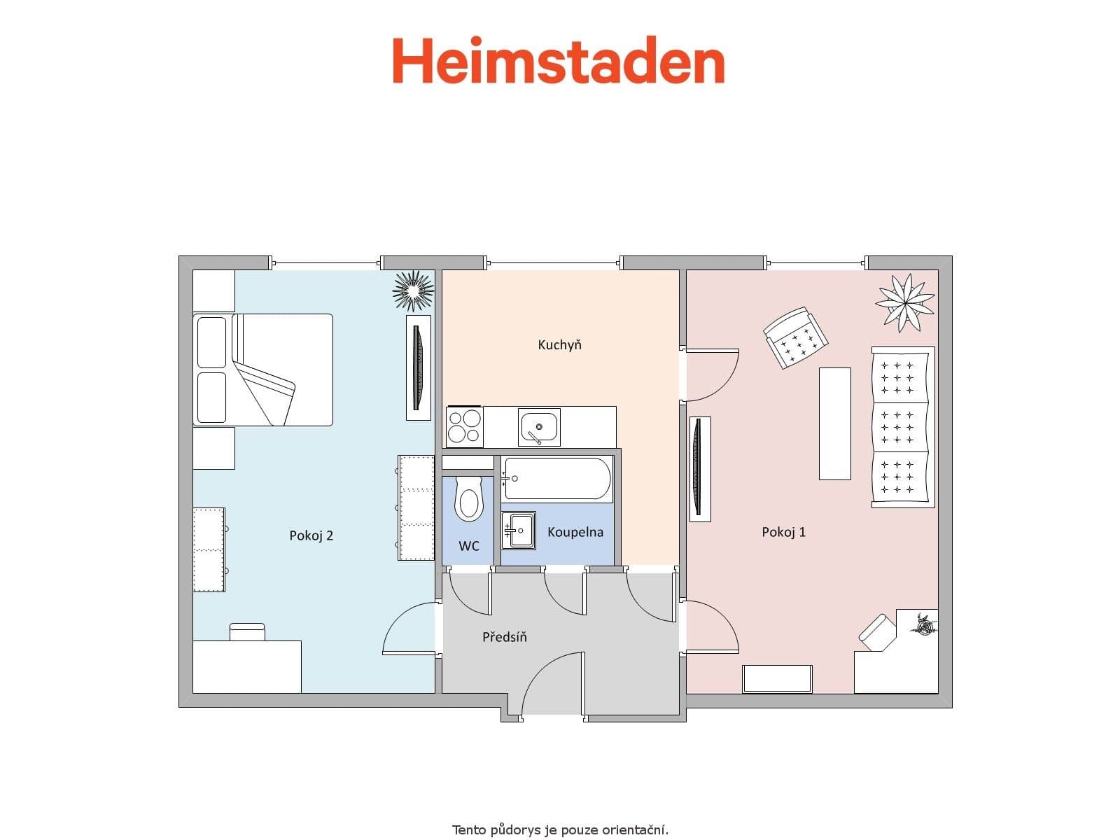 2 bedroom flat to rent, 48 m², Národní třída, Havířov, Moravskoslezský Region 2 bedroom flat to rent, 48 m², Národní třída, Havířov, Moravskoslezský Region