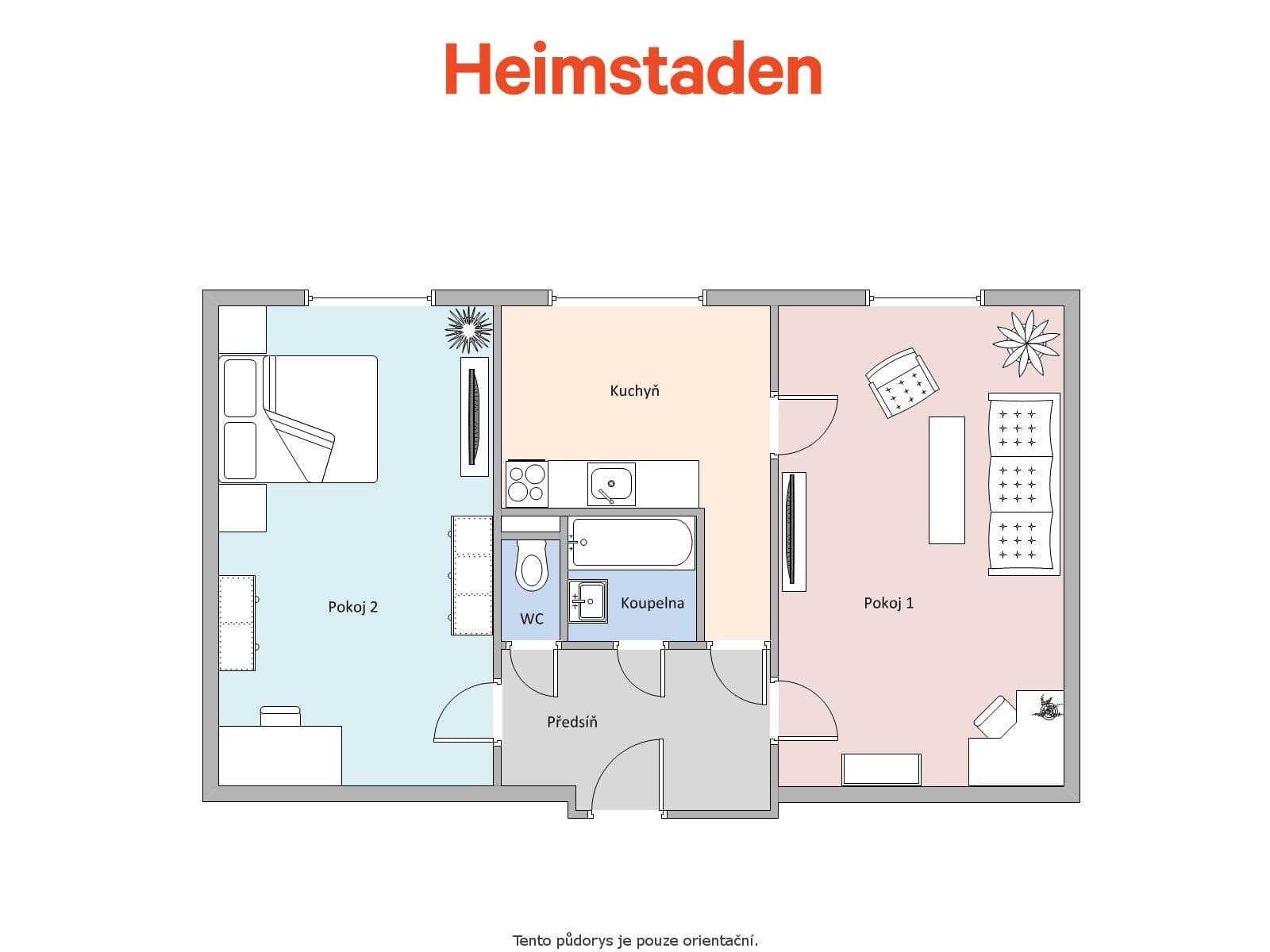 2 bedroom flat to rent, 48 m², Národní třída, Havířov, Moravskoslezský Region 2 bedroom flat to rent, 48 m², Národní třída, Havířov, Moravskoslezský Region
