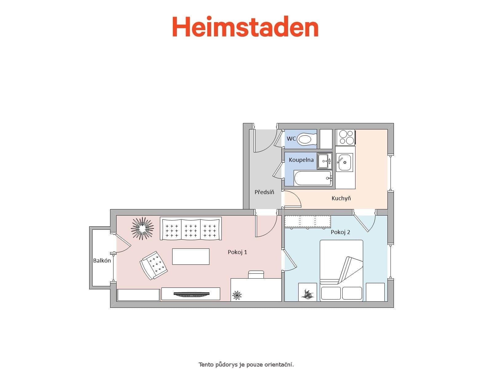 2 bedroom flat to rent, 52 m², Nedbalova, Karviná, Moravskoslezský Region 2 bedroom flat to rent, 52 m², Nedbalova, Karviná, Moravskoslezský Region