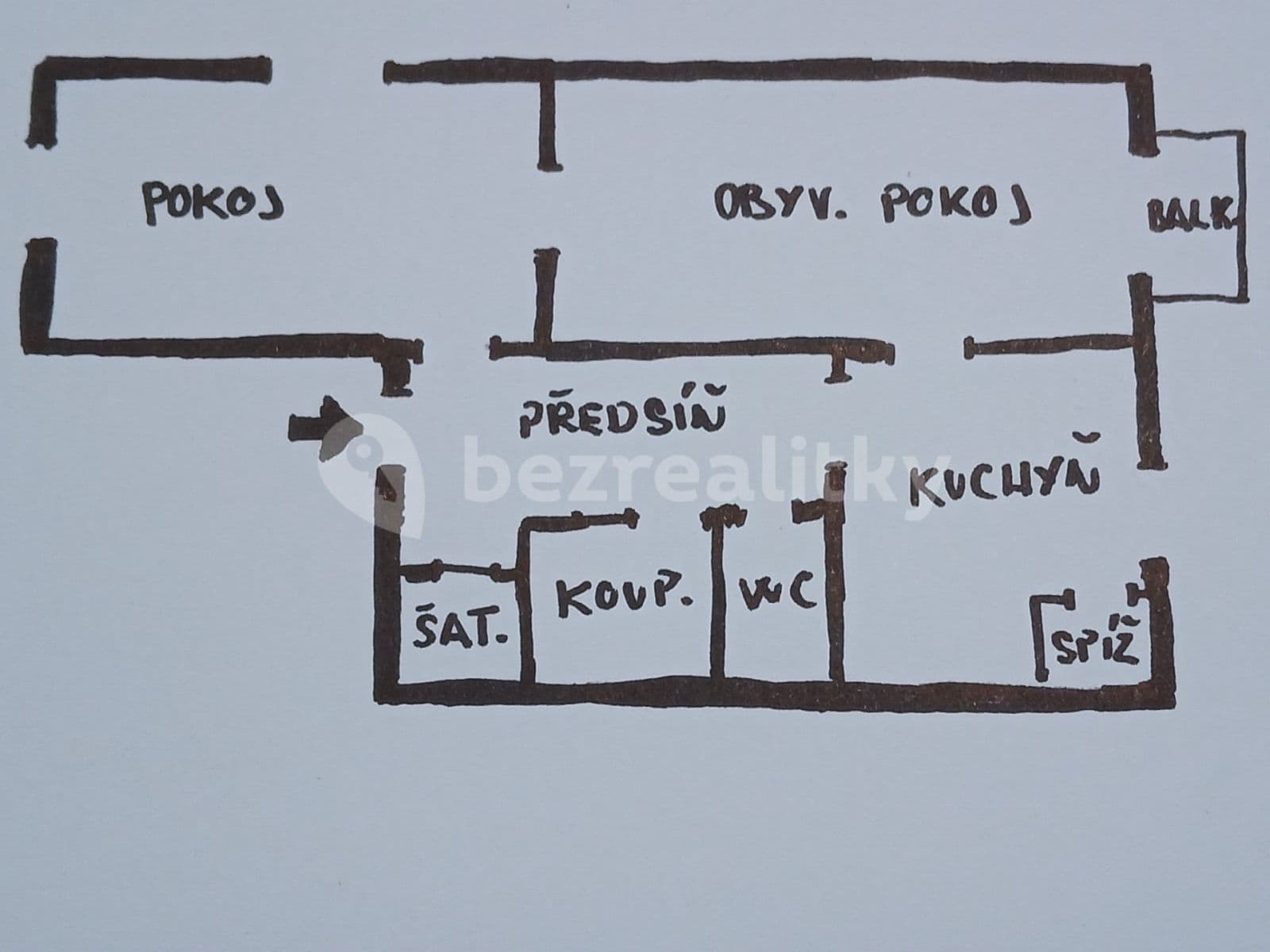 2 bedroom flat to rent, 58 m², Palackého třída, Pardubice, Pardubický Region 2 bedroom flat to rent, 58 m², Palackého třída, Pardubice, Pardubický Region