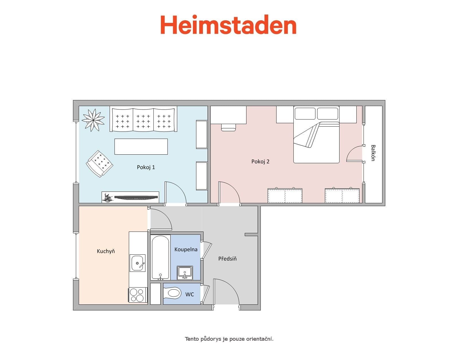 2 bedroom flat to rent, 54 m², Ruská, Karviná, Moravskoslezský Region 2 bedroom flat to rent, 54 m², Ruská, Karviná, Moravskoslezský Region