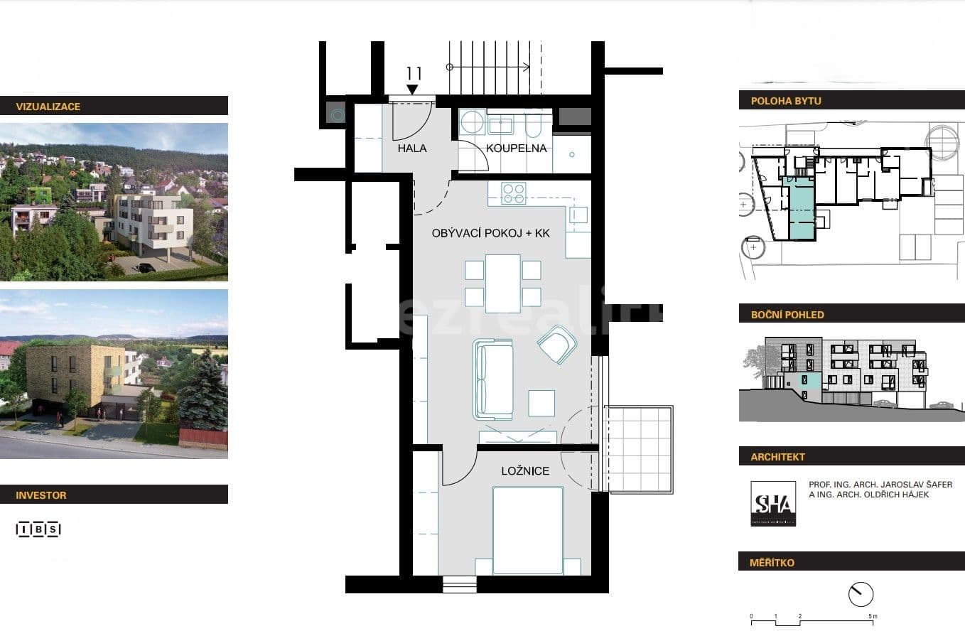 1 bedroom with open-plan kitchen flat to rent, 51 m², Karlická, Prague, Prague 1 bedroom with open-plan kitchen flat to rent, 51 m², Karlická, Prague, Prague