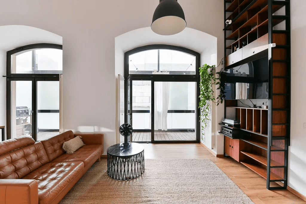 1 bedroom with open-plan kitchen flat to rent, 78 m², Šaldova, Prague, Prague 1 bedroom with open-plan kitchen flat to rent, 78 m², Šaldova, Prague, Prague