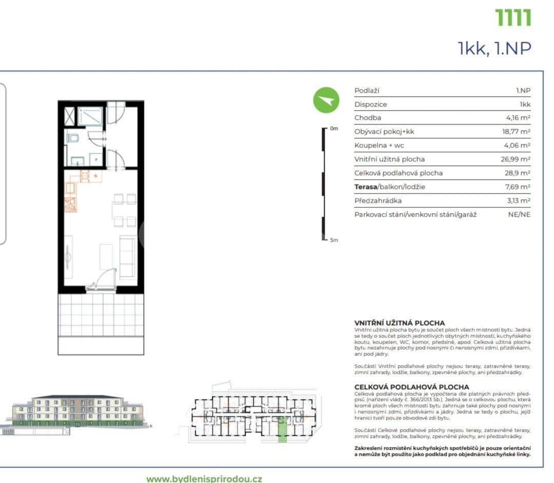 Studio flat to rent, 27 m², Brandýs nad Labem-Stará Boleslav, Středočeský Region Studio flat to rent, 27 m², Brandýs nad Labem-Stará Boleslav, Středočeský Region