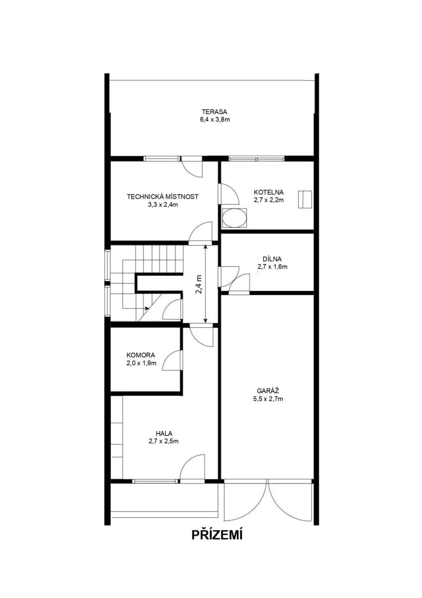 house for sale, 180 m², Marie Majerové, Teplice, Ústecký Region house for sale, 180 m², Marie Majerové, Teplice, Ústecký Region