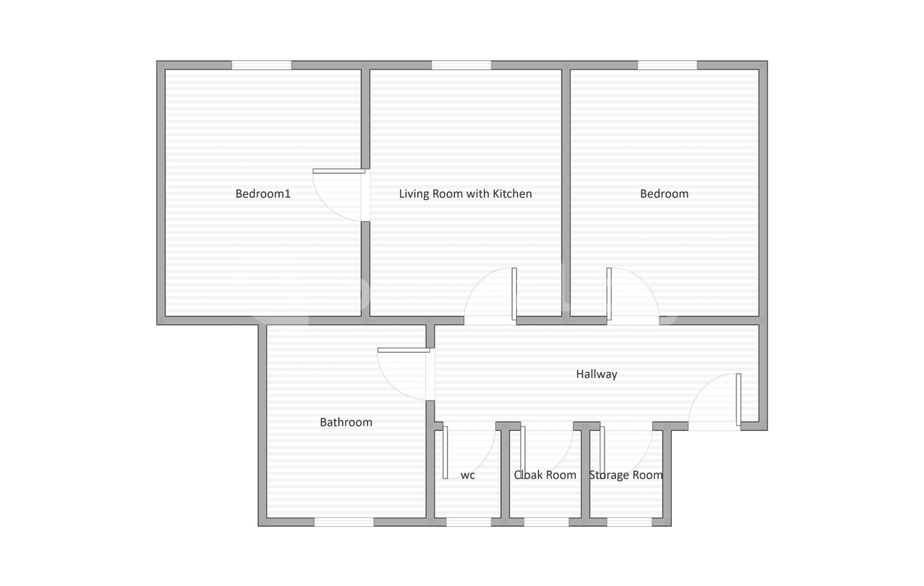2 bedroom with open-plan kitchen flat to rent, 65 m², Kovářská, Prague, Prague 2 bedroom with open-plan kitchen flat to rent, 65 m², Kovářská, Prague, Prague