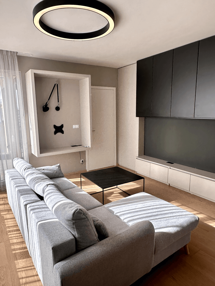 1 bedroom with open-plan kitchen flat to rent, 61 m², U Plynárny, Prague, Prague 1 bedroom with open-plan kitchen flat to rent, 61 m², U Plynárny, Prague, Prague