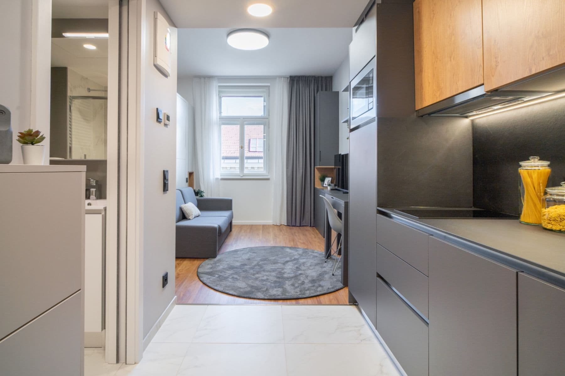 Studio flat to rent, 25 m², Legerova, Prague, Prague Studio flat to rent, 25 m², Legerova, Prague, Prague