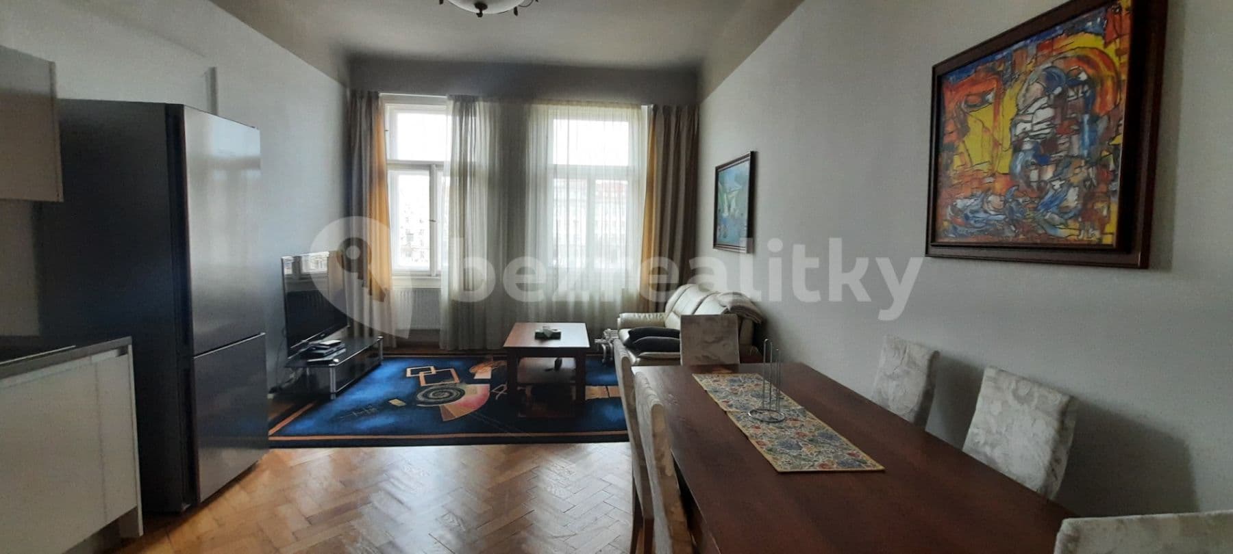 1 bedroom with open-plan kitchen flat to rent, 55 m², Vinohradská, Prague, Prague 1 bedroom with open-plan kitchen flat to rent, 55 m², Vinohradská, Prague, Prague