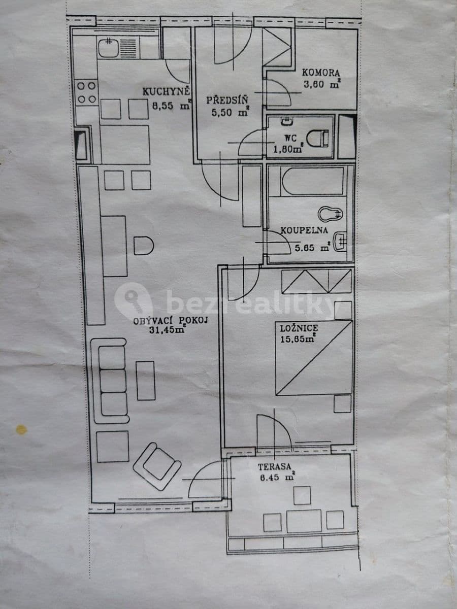 1 bedroom with open-plan kitchen flat to rent, 79 m², Hrnčířská, Brno, Jihomoravský Region 1 bedroom with open-plan kitchen flat to rent, 79 m², Hrnčířská, Brno, Jihomoravský Region