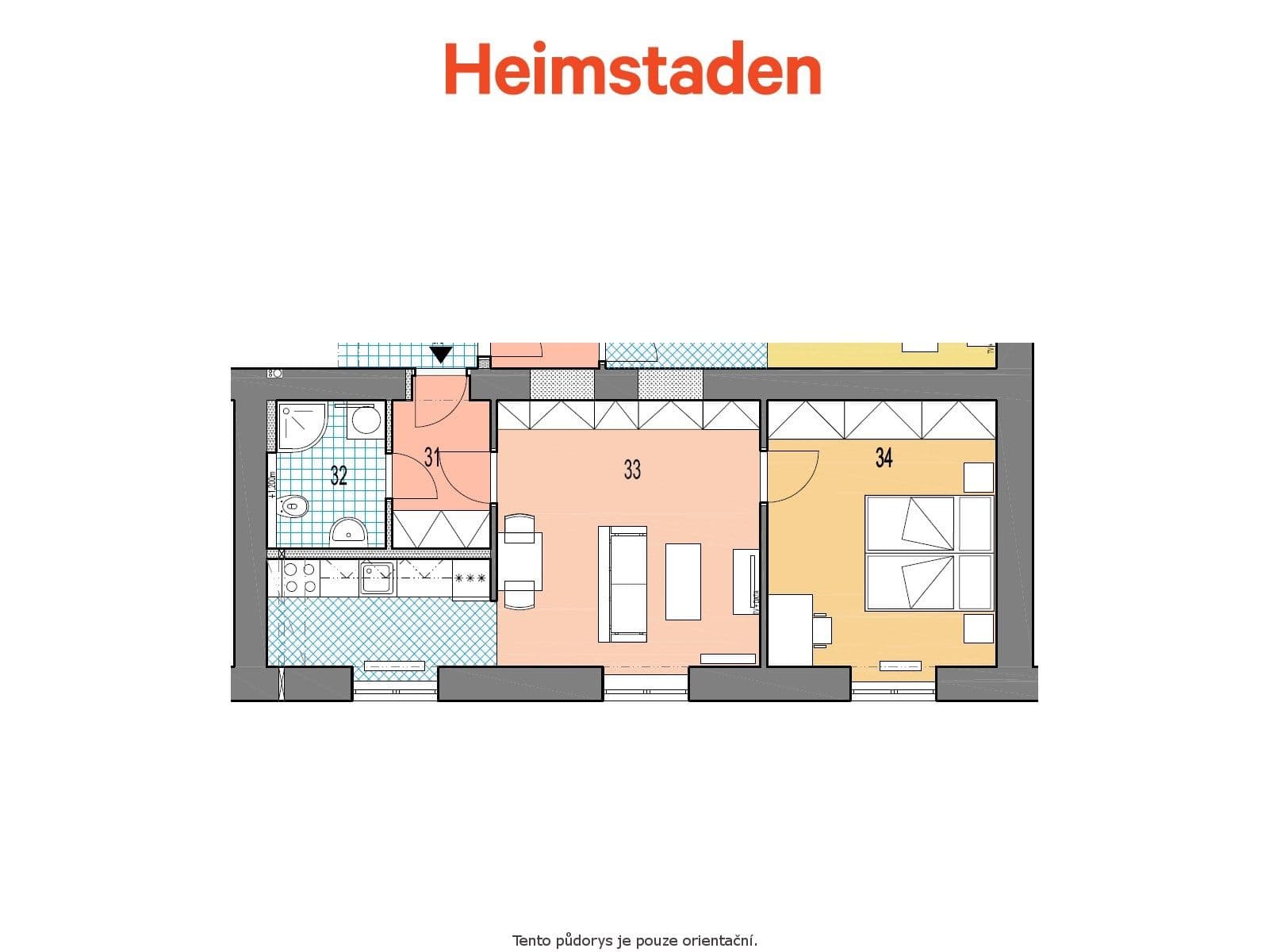 1 bedroom with open-plan kitchen flat to rent, 44 m², Vančurova, Havířov, Moravskoslezský Region 1 bedroom with open-plan kitchen flat to rent, 44 m², Vančurova, Havířov, Moravskoslezský Region