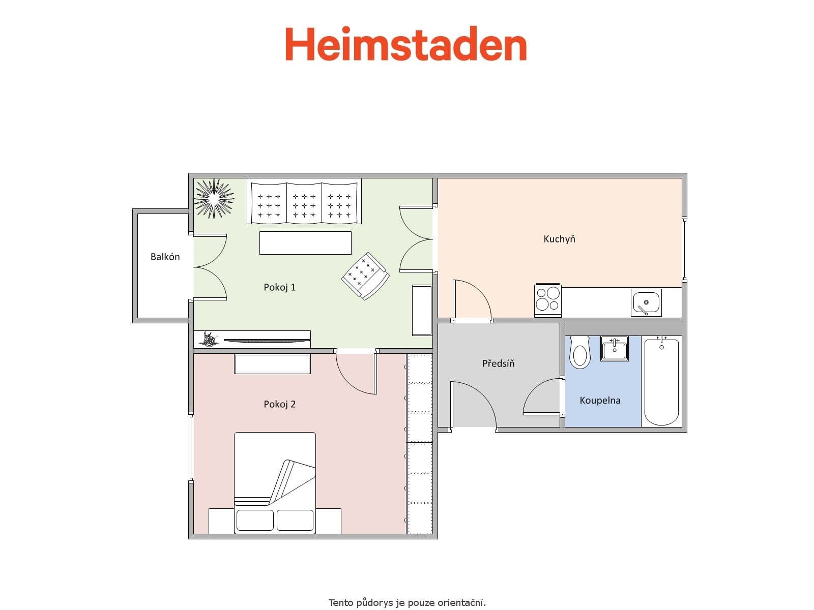 2 bedroom flat to rent, 48 m², Janáčkova, Karviná, Moravskoslezský Region 2 bedroom flat to rent, 48 m², Janáčkova, Karviná, Moravskoslezský Region