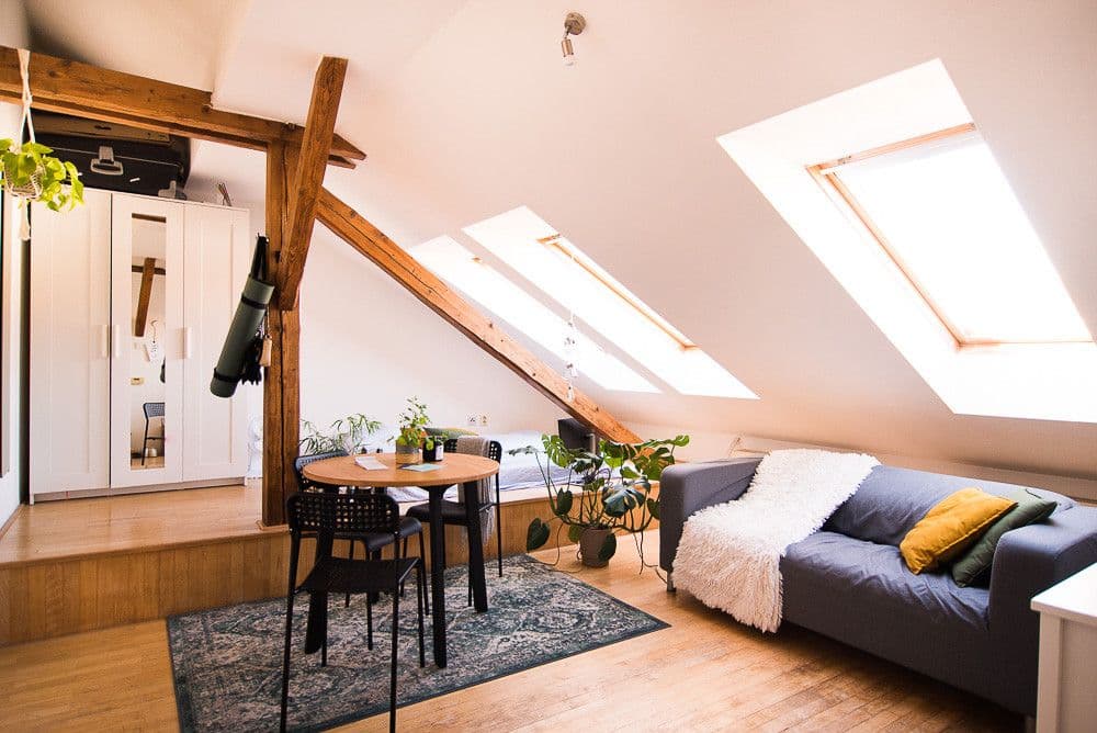 Studio flat to rent, 34 m², Na Královce, Prague, Prague Studio flat to rent, 34 m², Na Královce, Prague, Prague