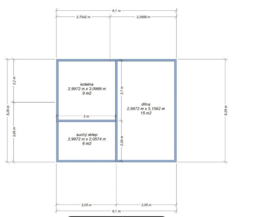 house for sale, 74 m², Třešťská, Batelov, Vysočina Region house for sale, 74 m², Třešťská, Batelov, Vysočina Region