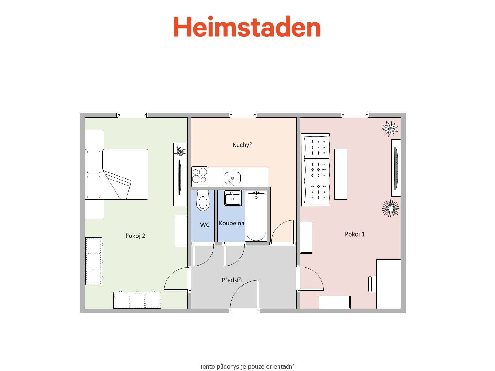 2 bedroom flat to rent, 51 m², Matuškova, Havířov, Moravskoslezský Region 2 bedroom flat to rent, 51 m², Matuškova, Havířov, Moravskoslezský Region