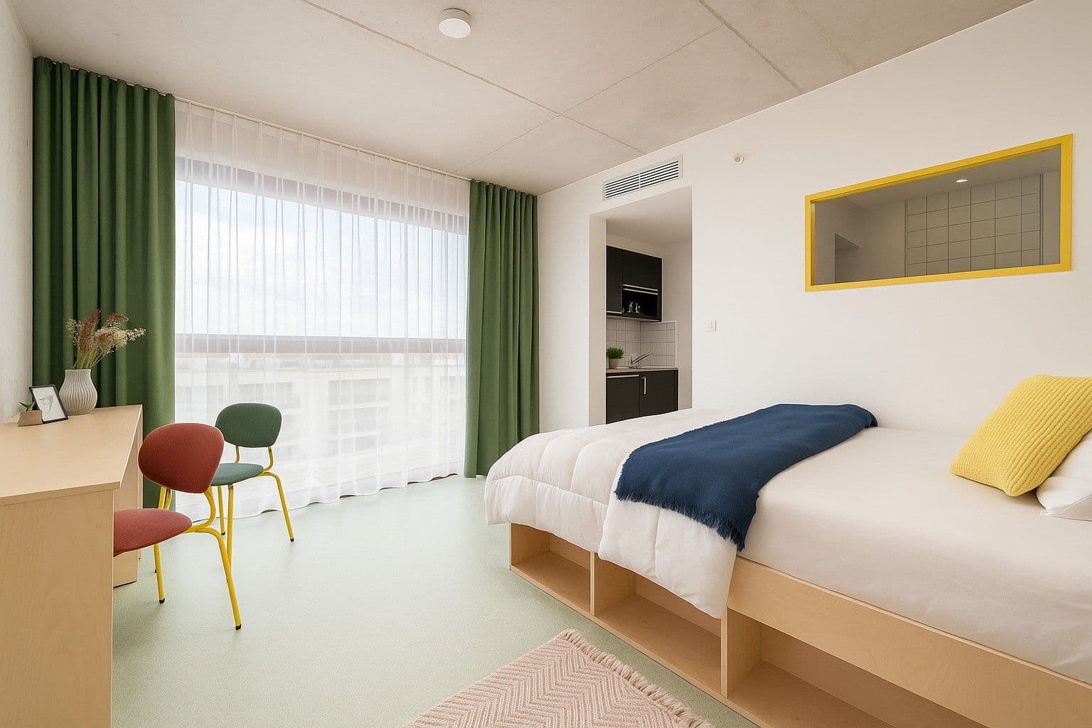 Studio flat to rent, 24 m², Dornych, Brno, Jihomoravský Region Studio flat to rent, 24 m², Dornych, Brno, Jihomoravský Region