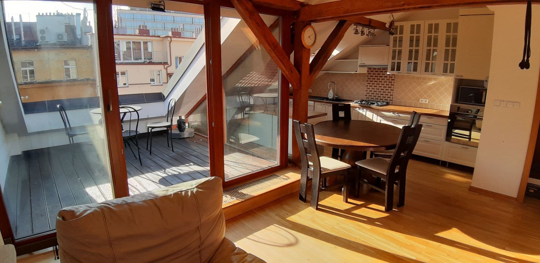 1 bedroom with open-plan kitchen flat to rent, 60 m², Janovského, Prague, Prague 1 bedroom with open-plan kitchen flat to rent, 60 m², Janovského, Prague, Prague