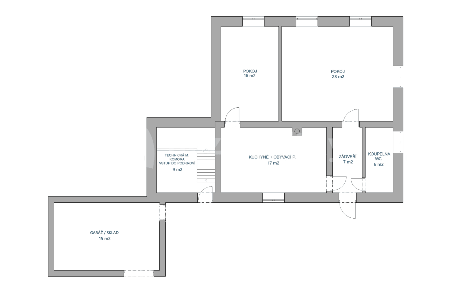 house for sale, 83 m², Myslkovice, Jihočeský Region house for sale, 83 m², Myslkovice, Jihočeský Region