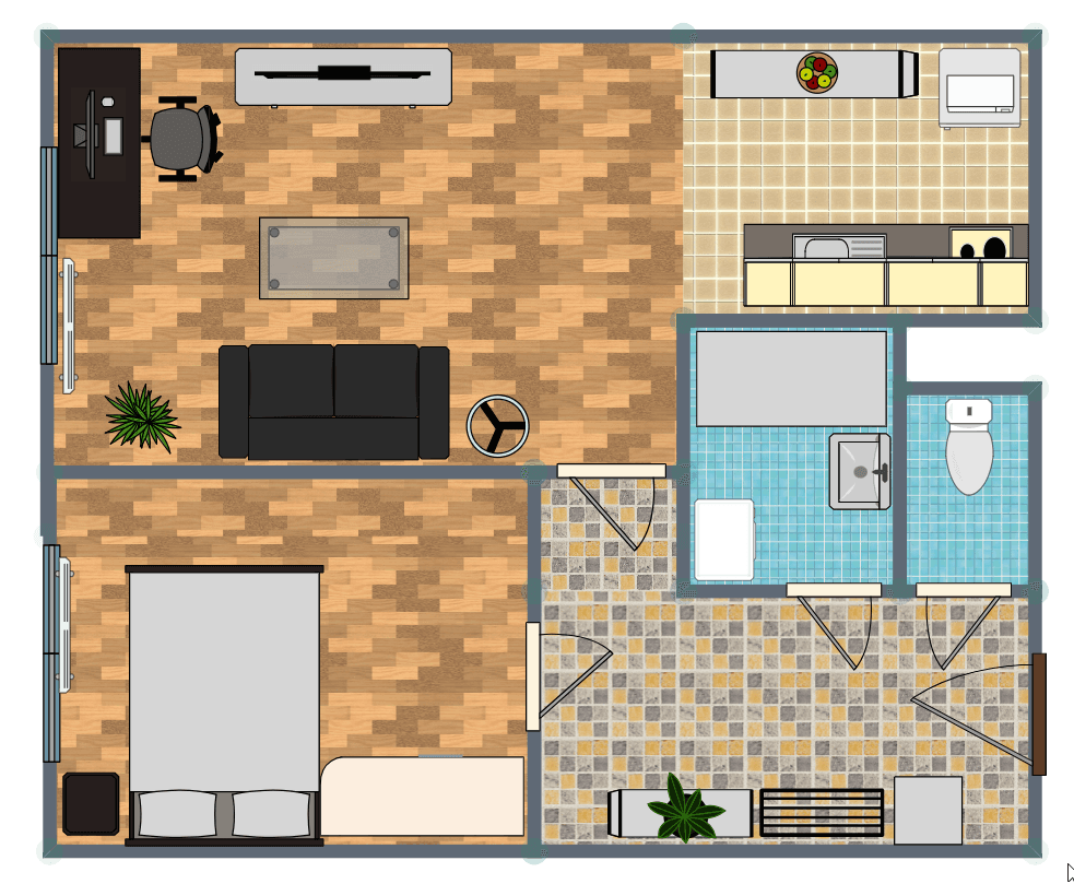 1 bedroom with open-plan kitchen flat to rent, 40 m², Pujmanové, Prague, Prague 1 bedroom with open-plan kitchen flat to rent, 40 m², Pujmanové, Prague, Prague