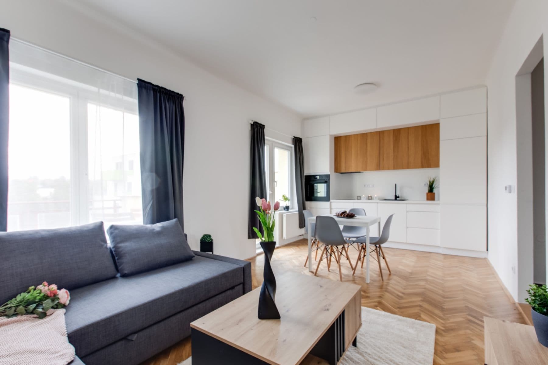 2 bedroom with open-plan kitchen flat to rent, 72 m², U Hranic, Prague, Prague 2 bedroom with open-plan kitchen flat to rent, 72 m², U Hranic, Prague, Prague