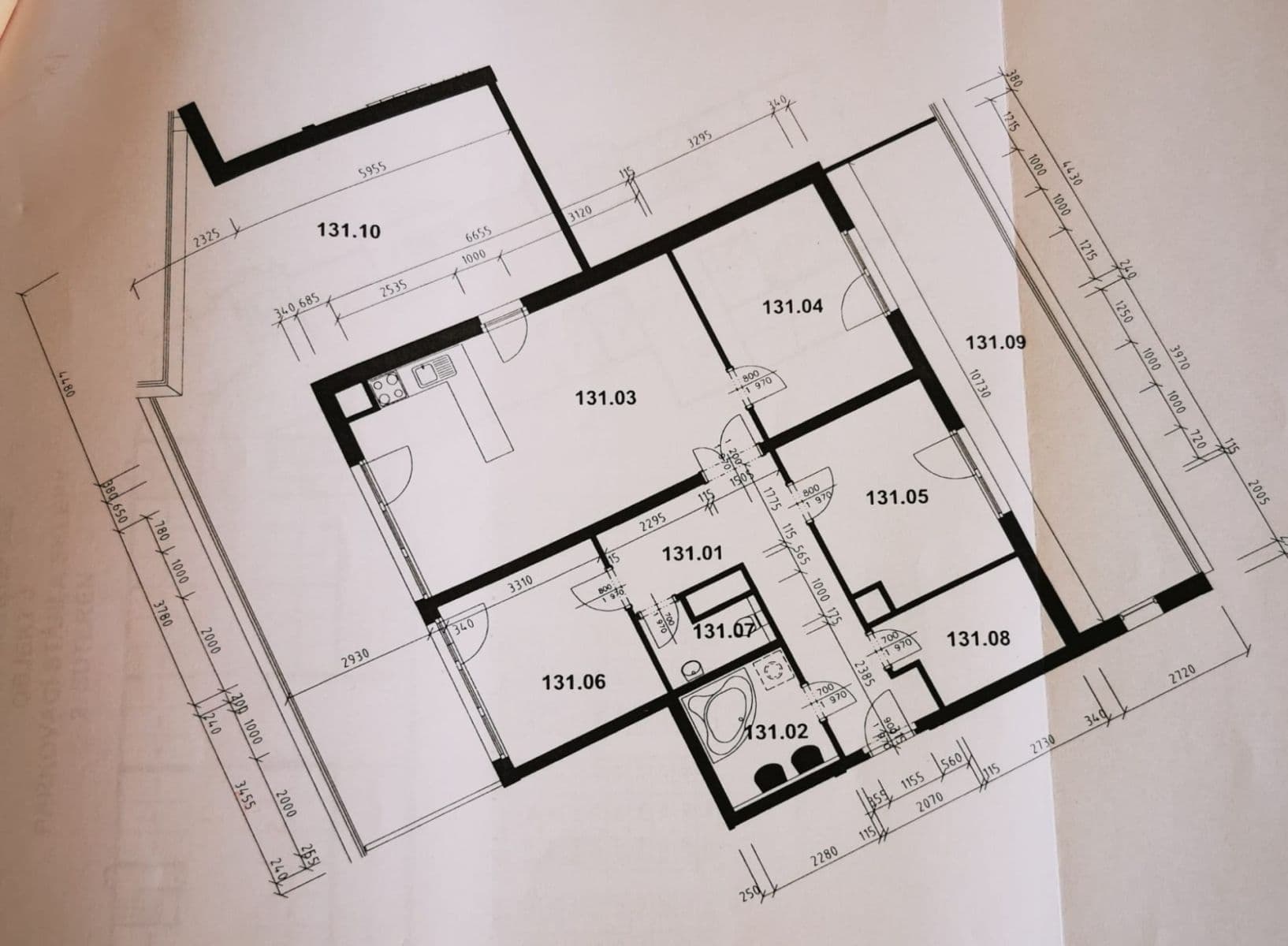 3 bedroom with open-plan kitchen flat to rent, 99 m², Milotická, Prague, Prague 3 bedroom with open-plan kitchen flat to rent, 99 m², Milotická, Prague, Prague