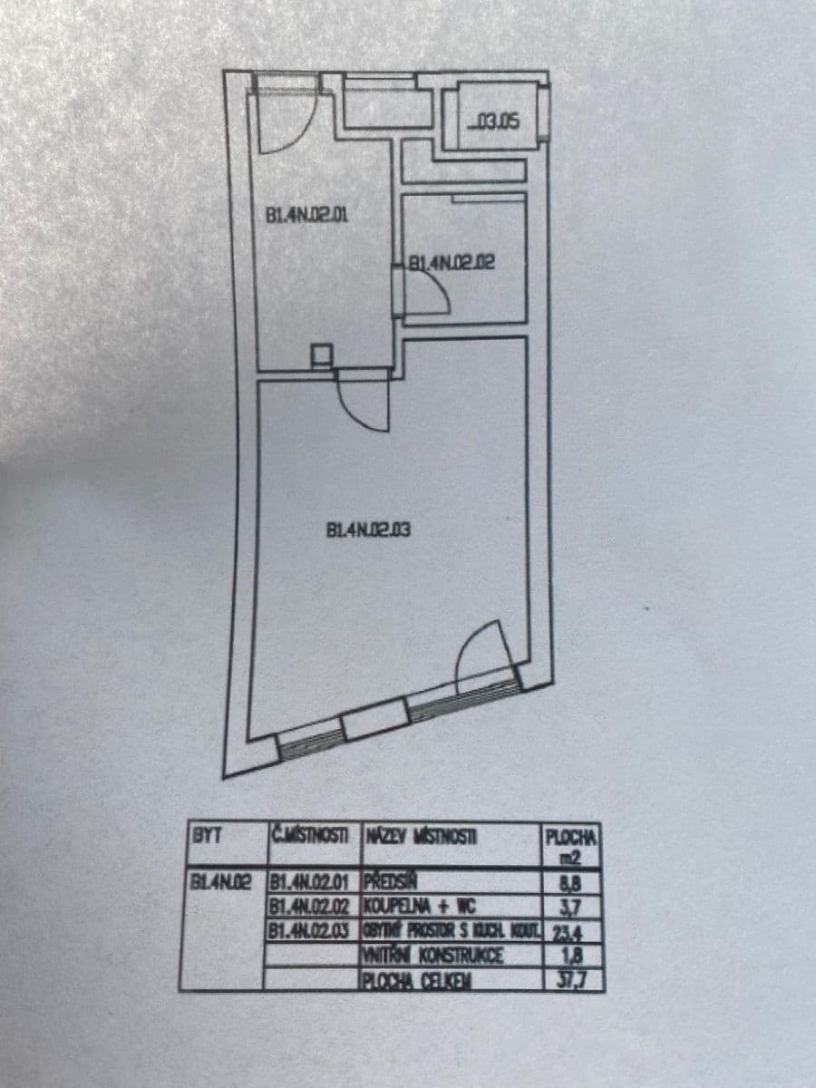 Studio flat to rent, 38 m², Olgy Havlové, Prague, Prague Studio flat to rent, 38 m², Olgy Havlové, Prague, Prague