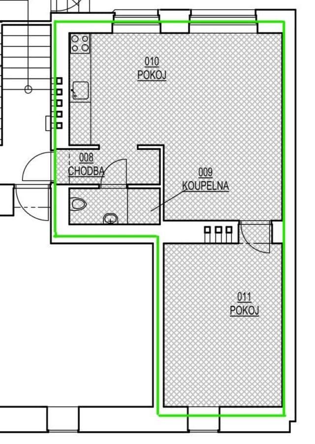 1 bedroom with open-plan kitchen flat to rent, 47 m², Karáskovo náměstí, Brno, Jihomoravský Region 1 bedroom with open-plan kitchen flat to rent, 47 m², Karáskovo náměstí, Brno, Jihomoravský Region