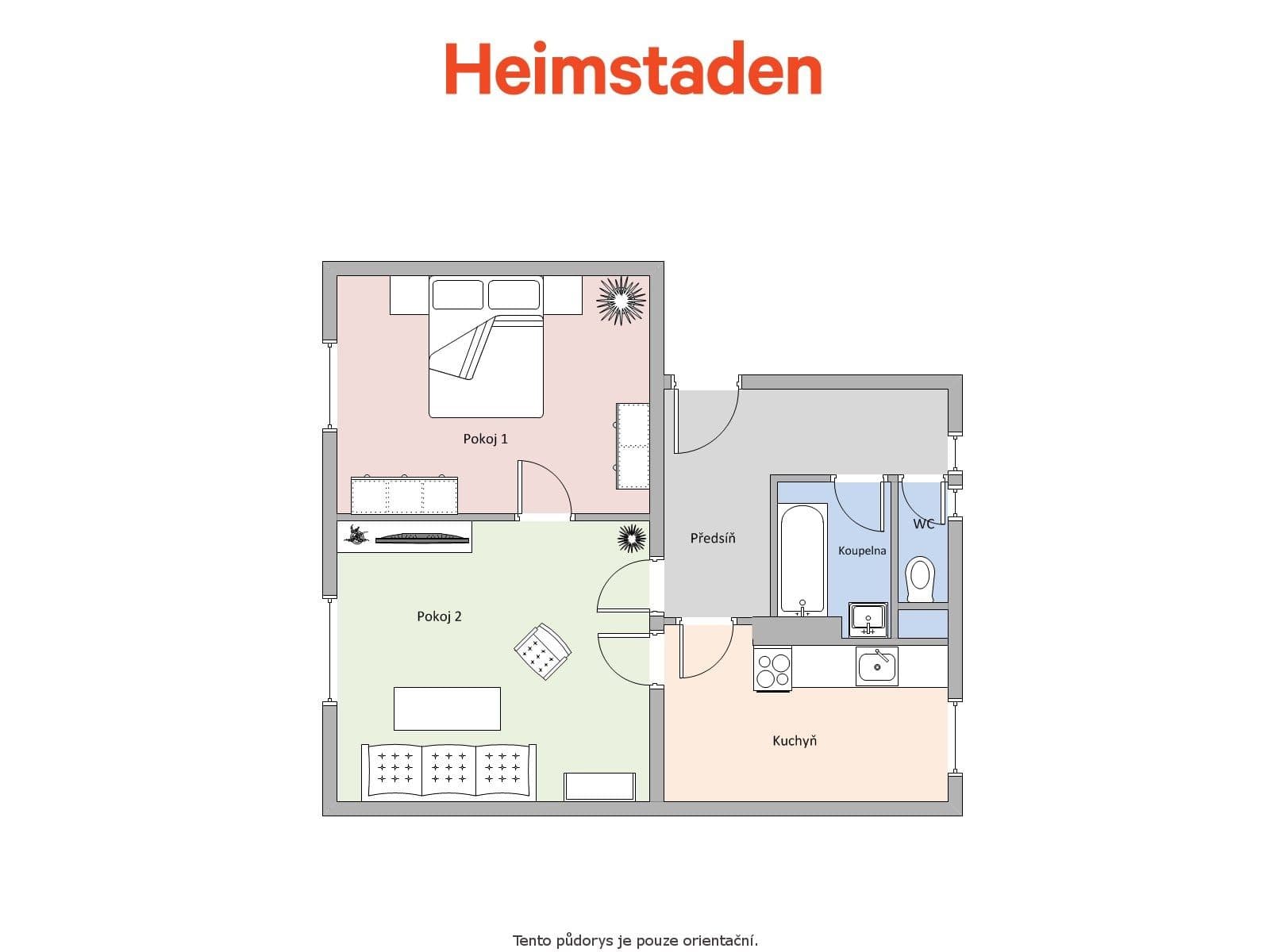 2 bedroom flat to rent, 49 m², Třeneckého, Havířov, Moravskoslezský Region 2 bedroom flat to rent, 49 m², Třeneckého, Havířov, Moravskoslezský Region