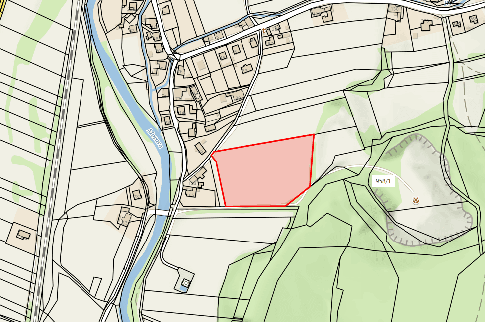plot for sale, 13,396 m², Bohdíkov, Olomoucký Region plot for sale, 13,396 m², Bohdíkov, Olomoucký Region