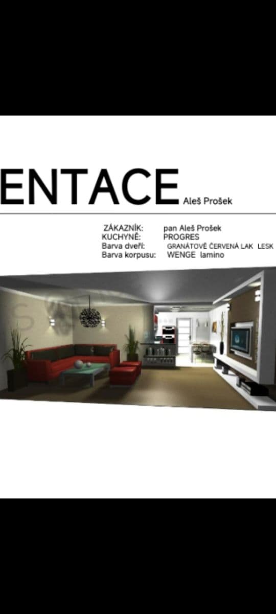 2 bedroom with open-plan kitchen flat for sale, 76 m², Stříbrského, Prague, Prague 2 bedroom with open-plan kitchen flat for sale, 76 m², Stříbrského, Prague, Prague