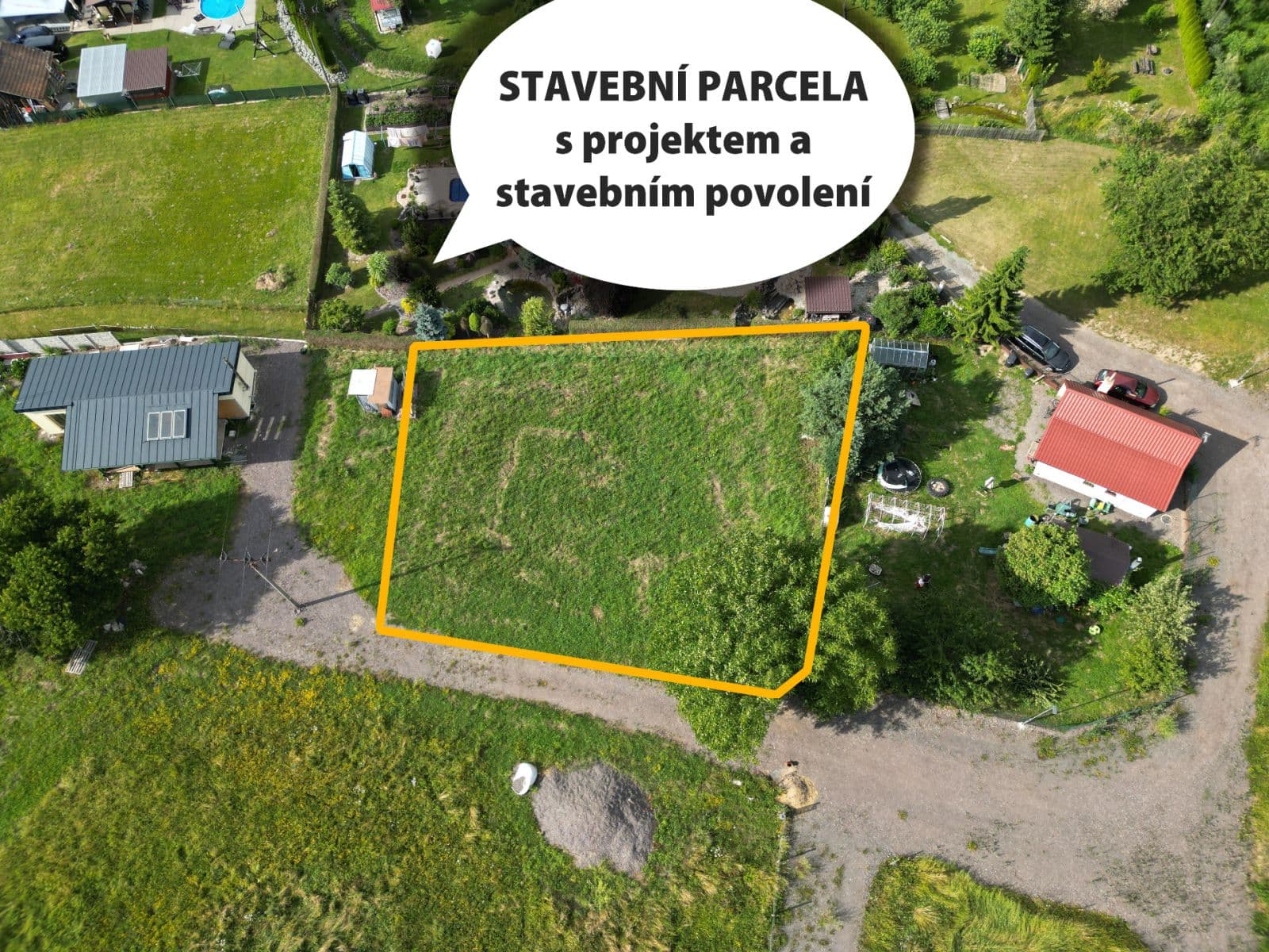 plot for sale, 865 m², Rychnov nad Kněžnou, Královéhradecký Region plot for sale, 865 m², Rychnov nad Kněžnou, Královéhradecký Region