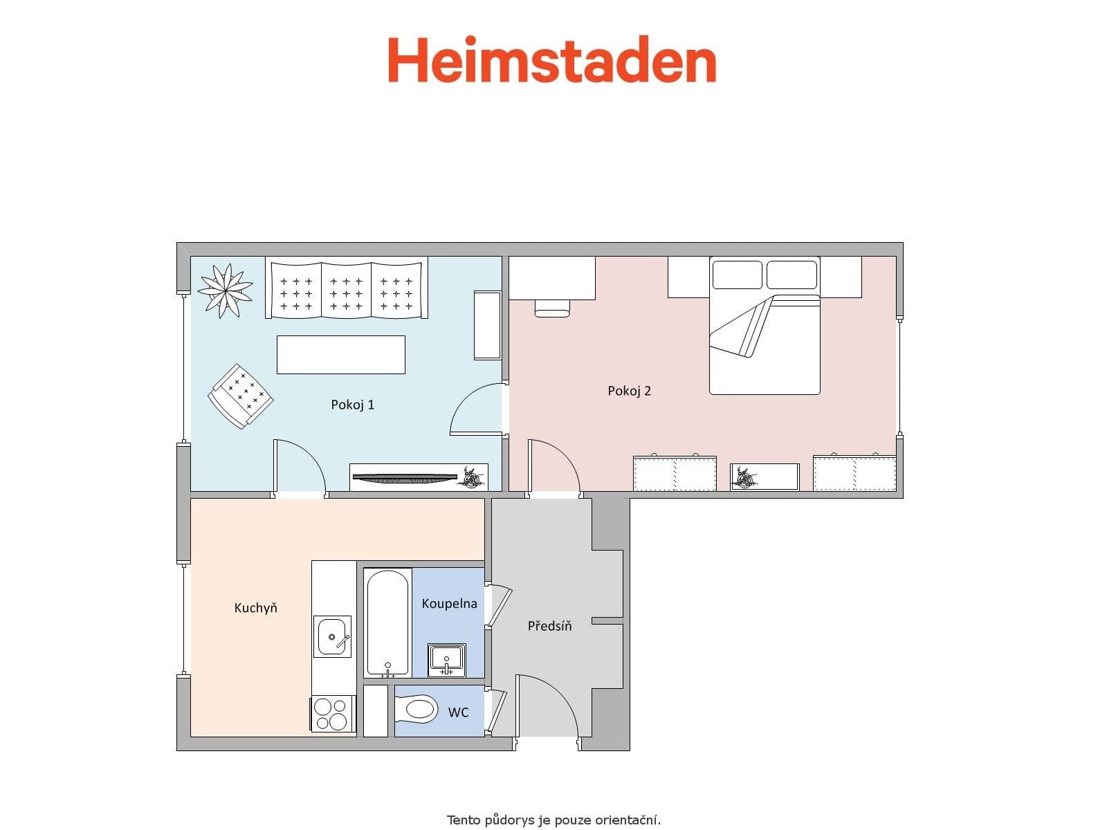 2 bedroom flat to rent, 51 m², Dlouhá třída, Havířov, Moravskoslezský Region 2 bedroom flat to rent, 51 m², Dlouhá třída, Havířov, Moravskoslezský Region