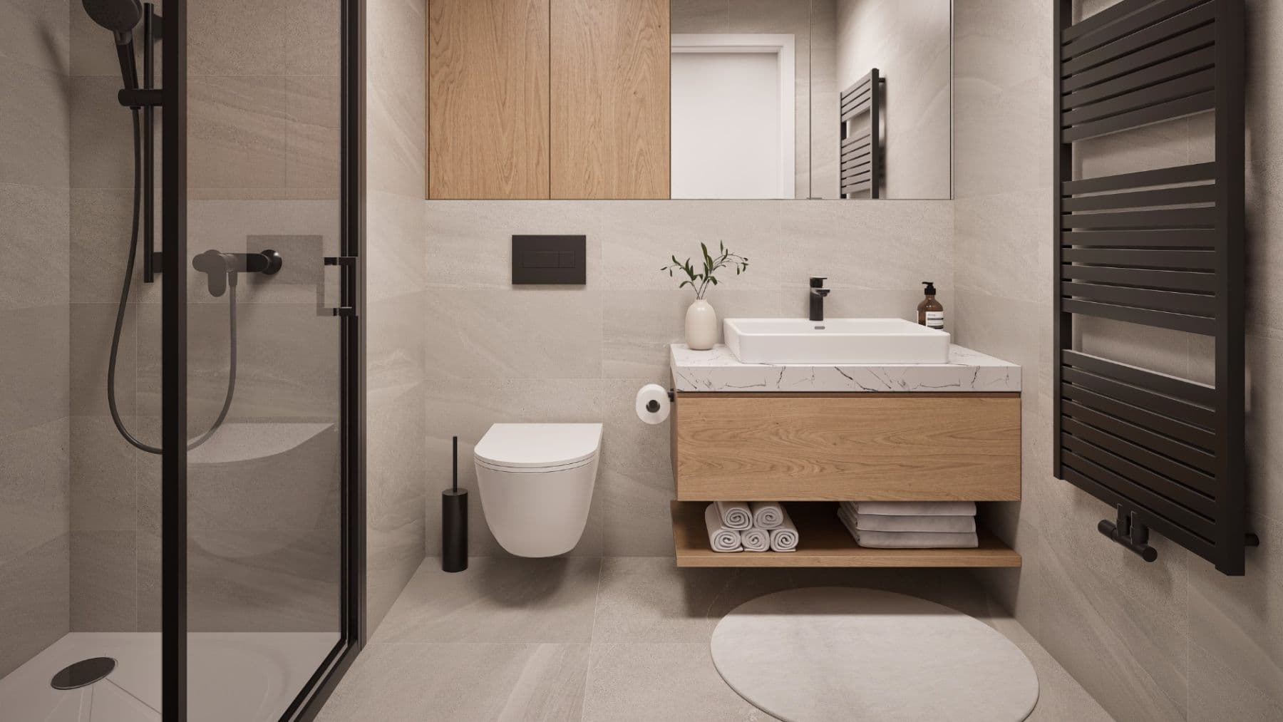 1 bedroom with open-plan kitchen flat for sale, 53 m², Silurská, Prague, Prague 1 bedroom with open-plan kitchen flat for sale, 53 m², Silurská, Prague, Prague