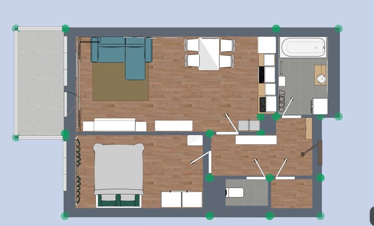 1 bedroom with open-plan kitchen flat to rent, 52 m², V Zahrádkách, Prague, Prague 1 bedroom with open-plan kitchen flat to rent, 52 m², V Zahrádkách, Prague, Prague