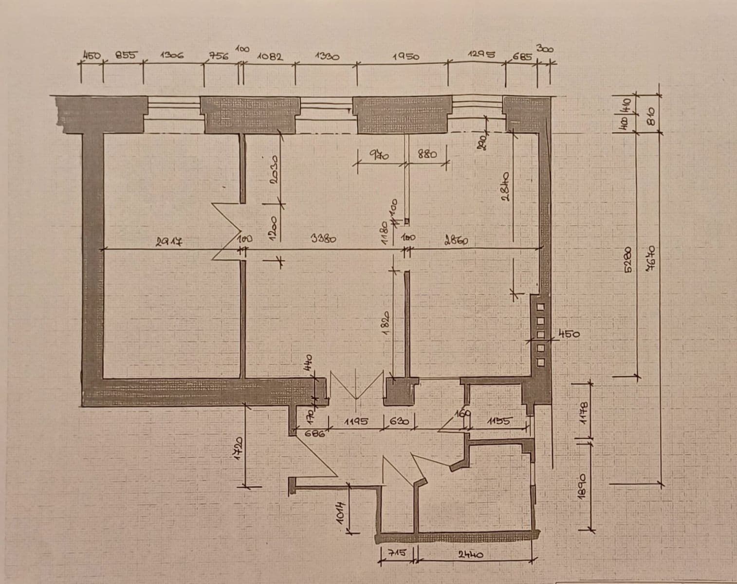 2 bedroom with open-plan kitchen flat to rent, 63 m², Blodkova, Prague, Prague 2 bedroom with open-plan kitchen flat to rent, 63 m², Blodkova, Prague, Prague