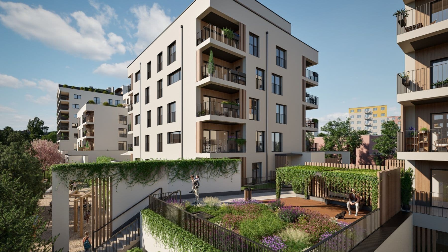 1 bedroom with open-plan kitchen flat for sale, 58 m², Silurská, Prague, Prague 1 bedroom with open-plan kitchen flat for sale, 58 m², Silurská, Prague, Prague