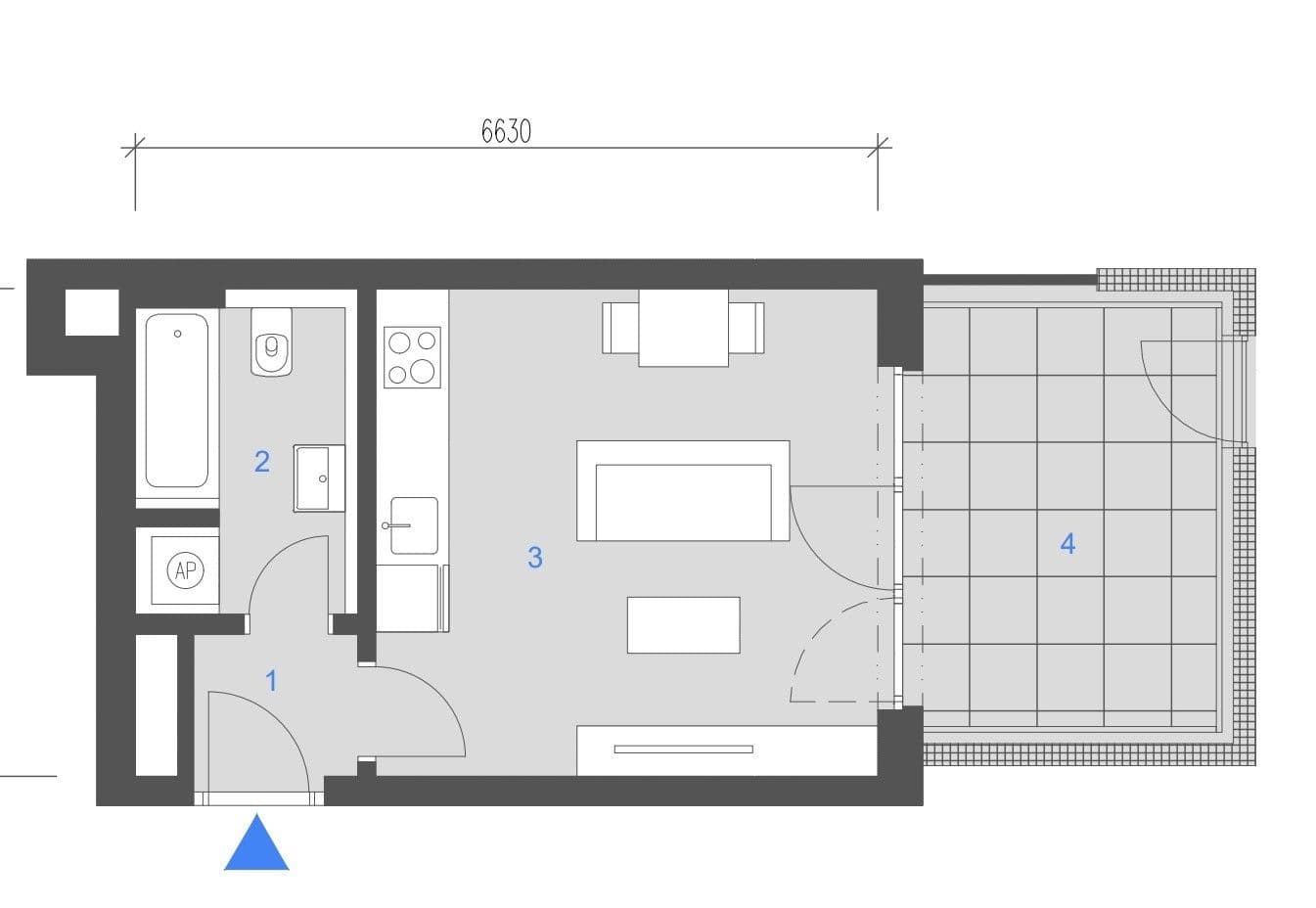 Studio flat to rent, 32 m², Šenácká, Prague, Prague Studio flat to rent, 32 m², Šenácká, Prague, Prague
