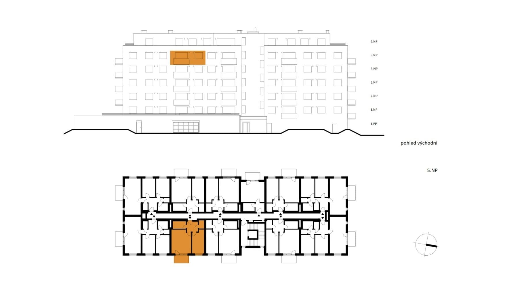 1 bedroom with open-plan kitchen flat to rent, 54 m², Sedlářova, Prague, Prague 1 bedroom with open-plan kitchen flat to rent, 54 m², Sedlářova, Prague, Prague